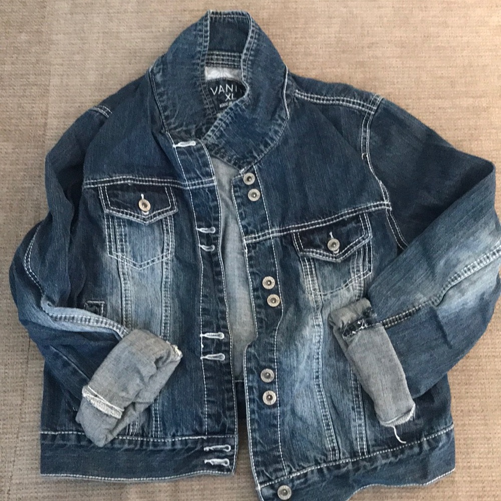 Vanity light jean jacket